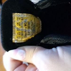 Sketchers non-skid work shoes 7.5